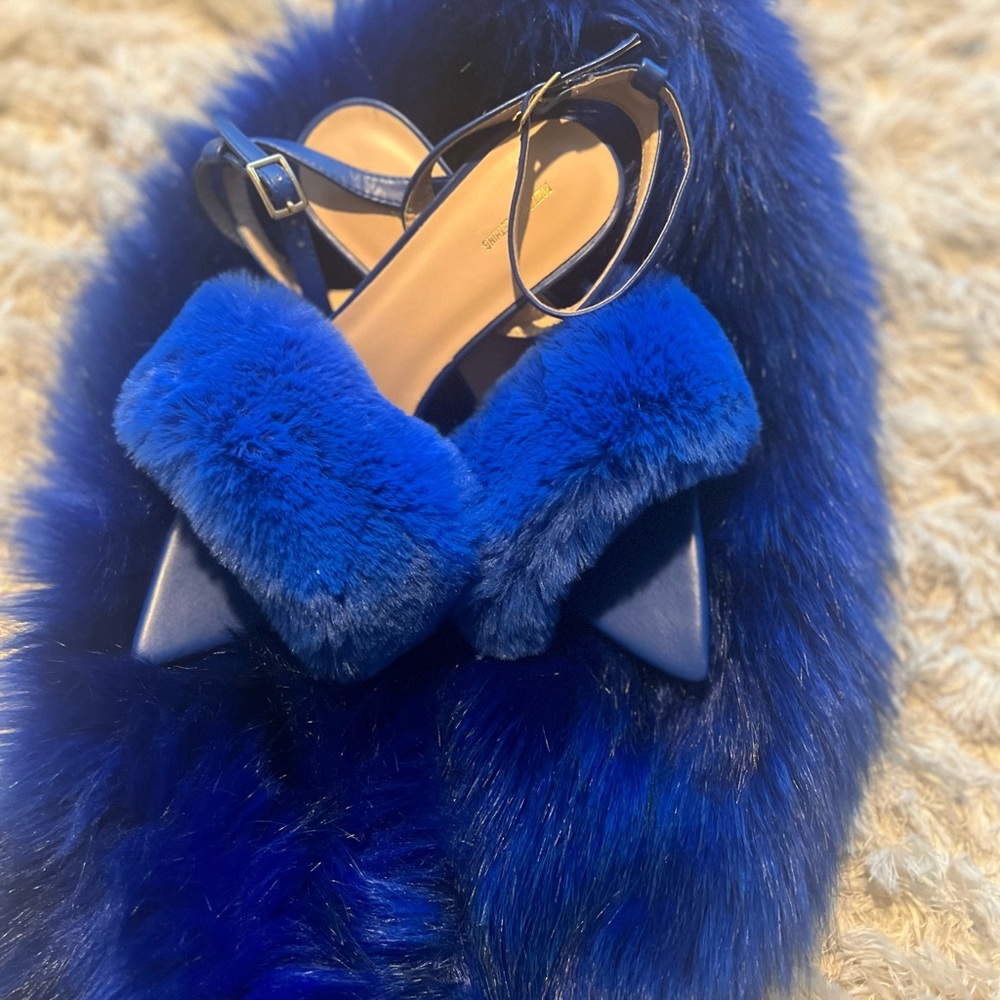 Faux Fur stiletto